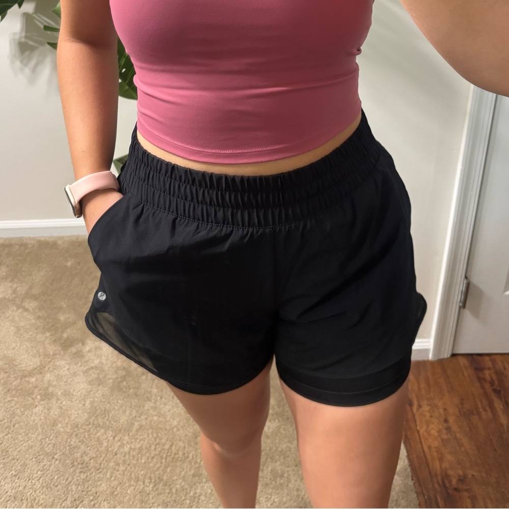 Black Women's Athletic Shorts